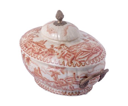 Vaso em Porcelana Macróbio | Westwing