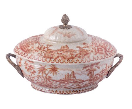 Vaso em Porcelana Macróbio | Westwing