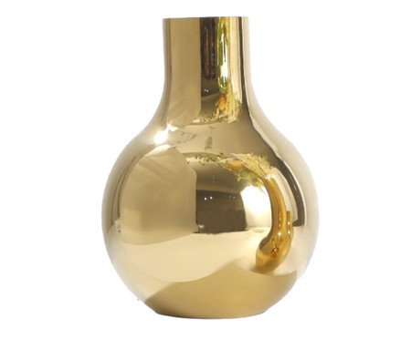 Vaso Decorous Dourado | Westwing