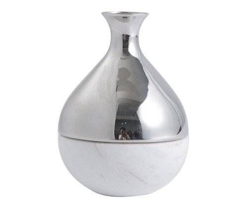 Vaso Ginger Prateado, Prata | WestwingNow