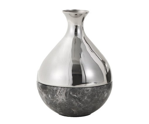 Vaso Borani Prateado, Prata | WestwingNow