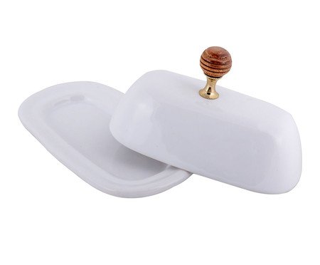 Mantegueira em Porcelana Luna Branca | Westwing