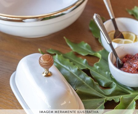 Mantegueira em Porcelana Luna Branca | Westwing