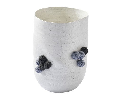 Vaso Araíba Branco, Branco | WestwingNow