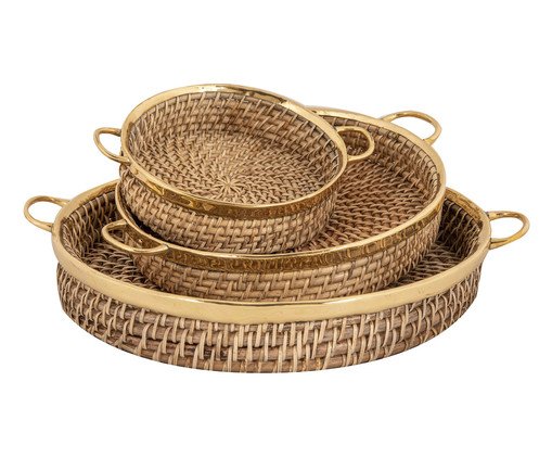 Jogo de Cesto Free Natural, Natural | WestwingNow