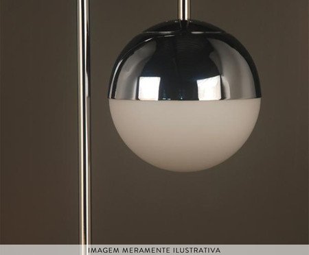 Abajur Scrimgeour Prateado Bivolt | Westwing