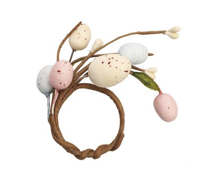 Jogo de Porta-Guardanapo com Folha e Ovos Fondant | Westwing