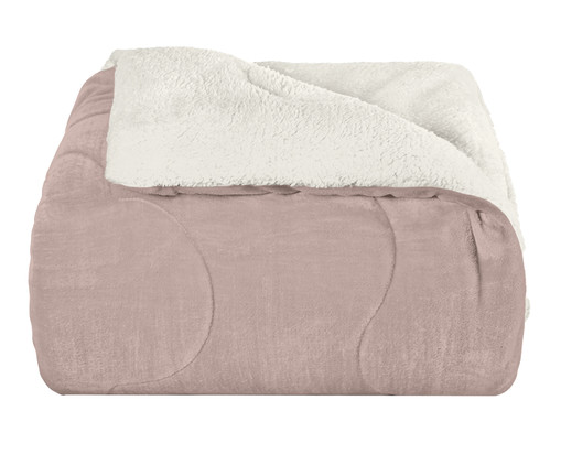 Edredom Plush Sherpa Rosa Tule, pink | WestwingNow