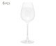 Jogo de Taças para Vinho Columba Optic I, Transparente | WestwingNow