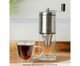 Moedor de Café com Filtro Wolff em Aço Inox Manual, Transparente | WestwingNow