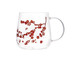 Caneca com Tampa e Colher Sakura, Transparente | WestwingNow