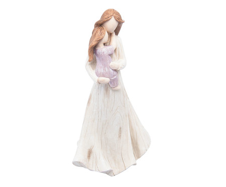 Figura Decorativa Mãe e Filha em Resina | WestwingNow