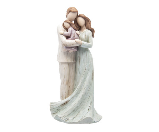 Figura Decorativa Família em Resina II, Colorido | WestwingNow