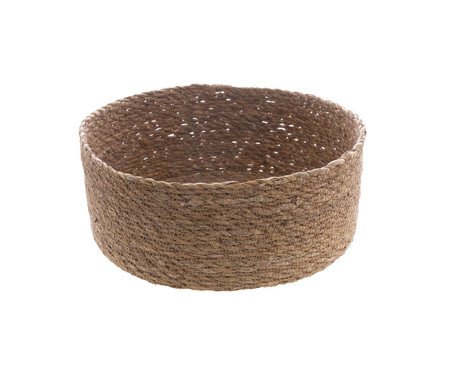 Jogo de Cestos Redondos Retos Wolff em Fibra Natural | Westwing