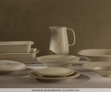 Refratário Mist Branco Matte I | Westwing
