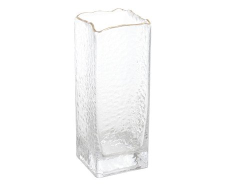 Vaso com Borda Dourada Taj | Westwing