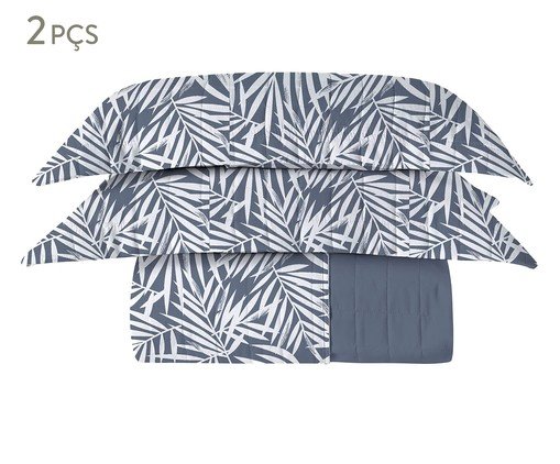 Jogo de Cobre-Leito Prime Nature Indigo 200 Fios, blue | WestwingNow