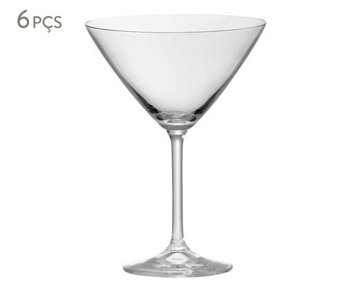 Jogo de Taças para Martini em Cristal Gastro, Transparente | WestwingNow