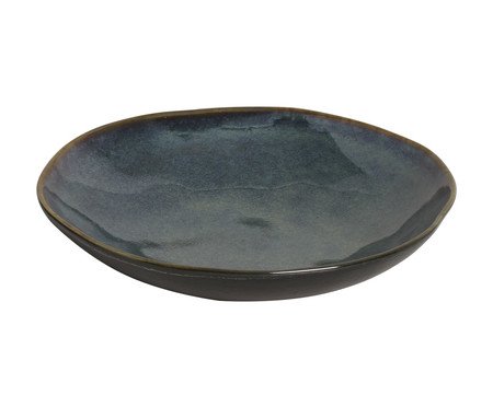 Jogo de Pratos Fundo Orgânico Oceano Azul | Westwing