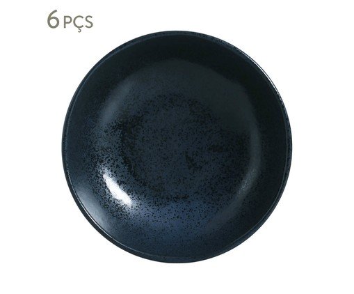 Jogo de Cumbucas Orgânico Night Blue, Azul | WestwingNow