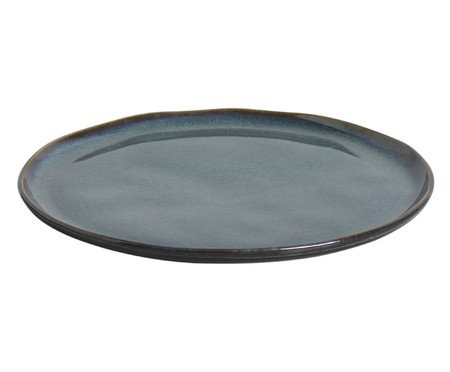 Jogo de Pratos Raso Bio Oceano Azul | Westwing