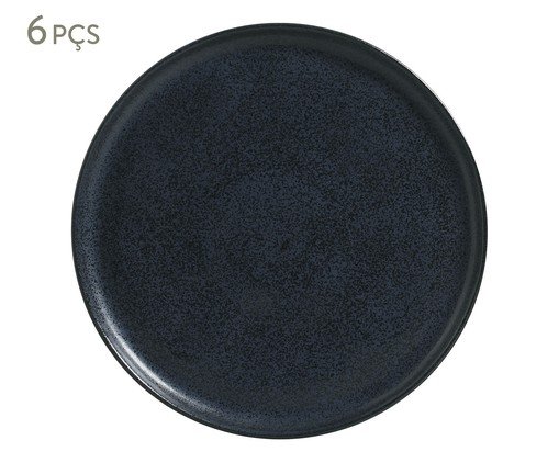 Jogo de Pratos Raso Bio Night Blue, Azul | WestwingNow