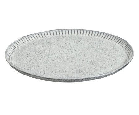 Jogo de Pratos Raso Linhas Echo Branco | Westwing