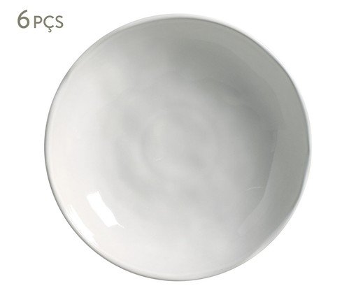Jogo de Pratos Fundo Bio New White, Branco | WestwingNow