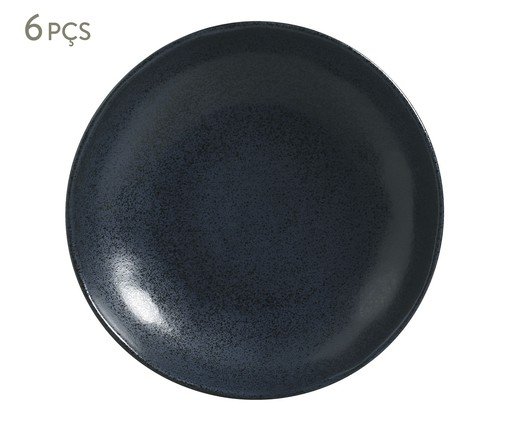 Jogo de Pratos Fundo Bio Night Blue, Azul | WestwingNow