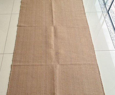 Tapete Artesanal Multiuso Caramelo Liso | Westwing