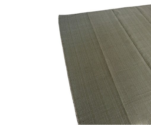 Tapete Artesanal Clássico Duplo Verde Liso, multicolor | WestwingNow