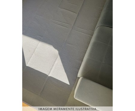 Tapete Artesanal Clássico Duplo Cinza | Westwing