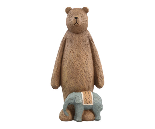 Adorno Decorativo Urso Marrom, Marrom | WestwingNow