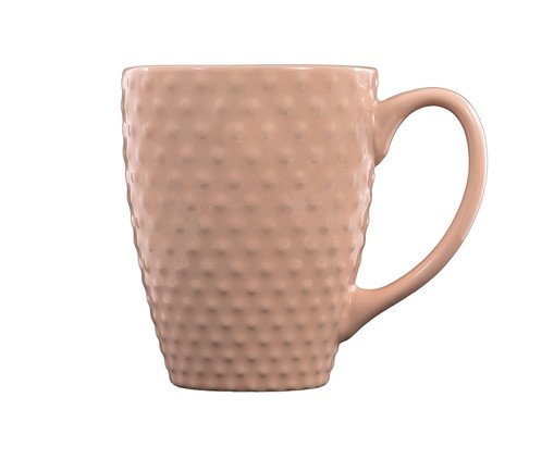 Caneca Diana em Cerâmica Rosa, Rosa | WestwingNow