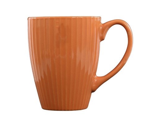 Caneca Diana em Cerâmica Laranja, Laranja | WestwingNow
