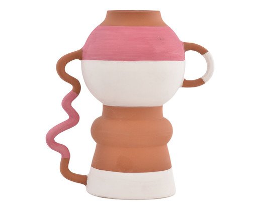 Dupla de Vasos com com Alça Cordel III, Terracota | WestwingNow