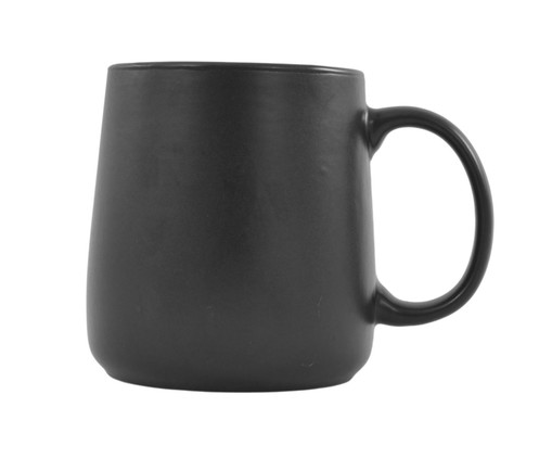 Caneca Neo em Porcelana, Preto | WestwingNow