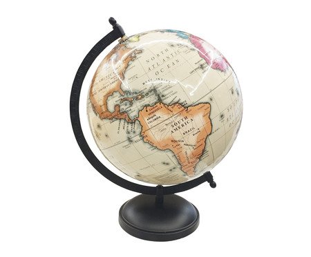 Globo Base Metal Ptolomeu | Westwing