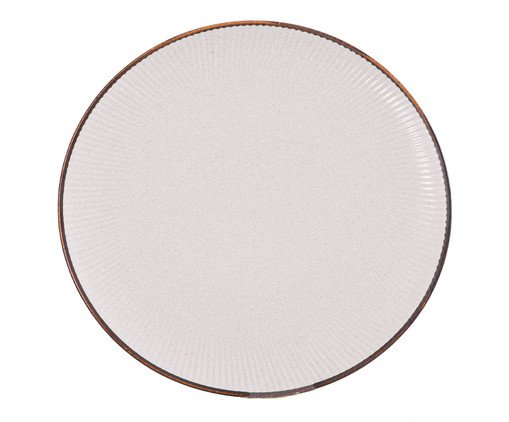 Prato Jantar Talita Bco em Porcelana, Branco | WestwingNow
