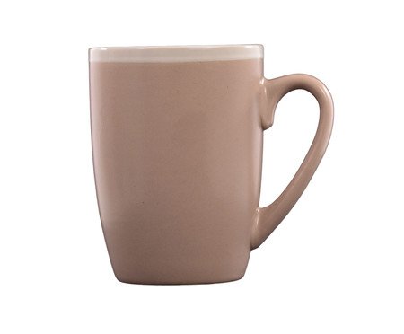 Caneca Classic em Cerâmica Bege