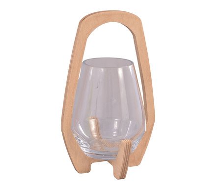 Lanterna para Vela Maior Wood | Westwing
