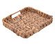 Bandeja Quadrado Palha, Natural | WestwingNow