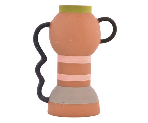 Dupla de Vasos com com Alça Cordel IV, Terracota | WestwingNow
