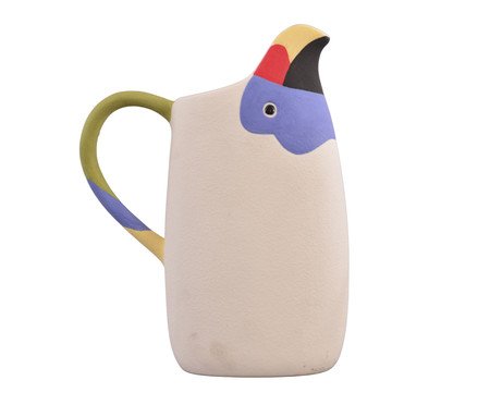 Vaso Uirapuru em Porcelana Branco II | Westwing