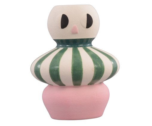 Vaso Didi em Porcelana II, Rosa | WestwingNow