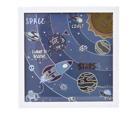 Quadro Astronauta Azul | Westwing