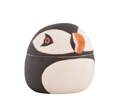 Vaso com Tampa em Porcelana Pingu I | Westwing
