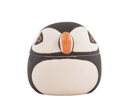 Vaso com Tampa em Porcelana Pingu I | Westwing