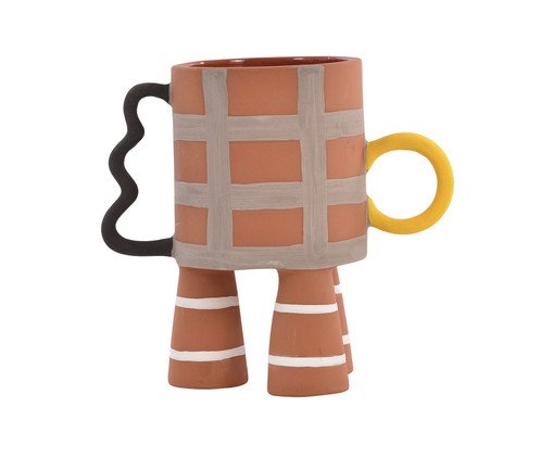 Dupla de Vasos com com Alça Cordel I, Terracota | WestwingNow