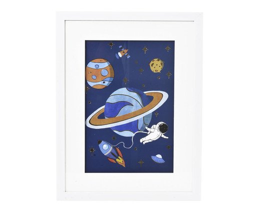 Quadro Planetas, Azul | WestwingNow